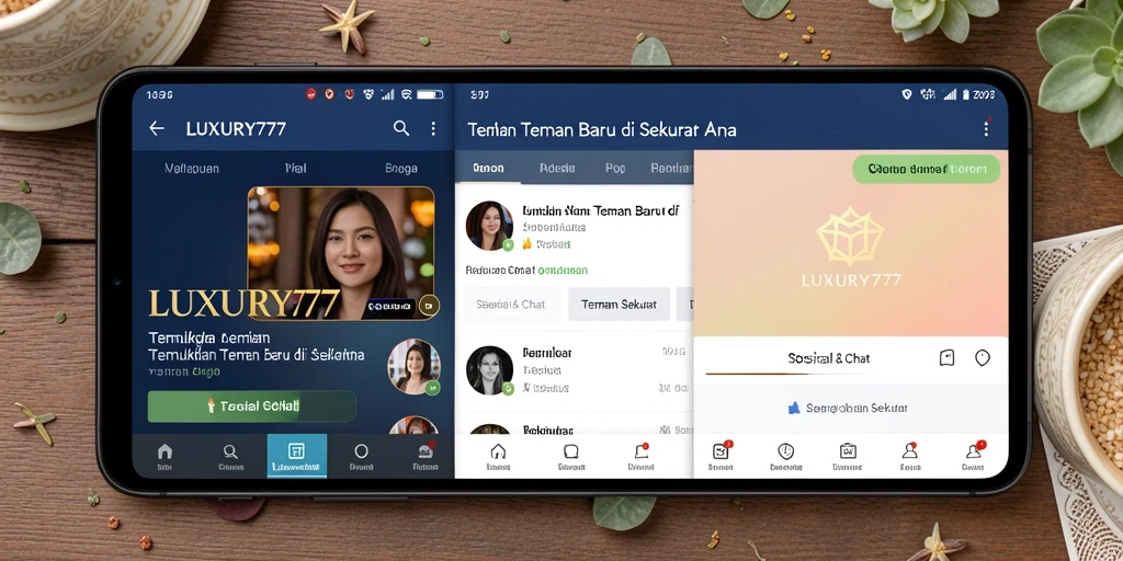 Antarmuka LUXURY777 yang user-friendly dan modern.